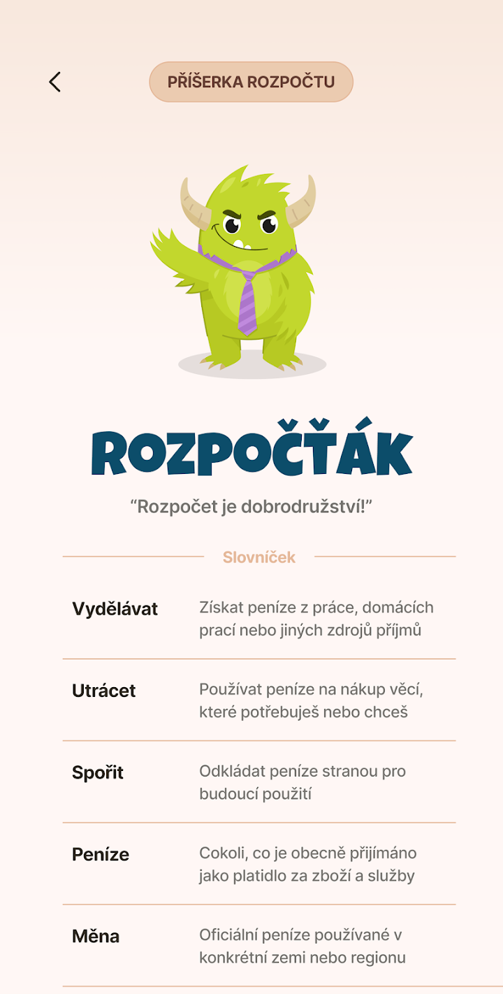 Money Monsters app screenshot 2